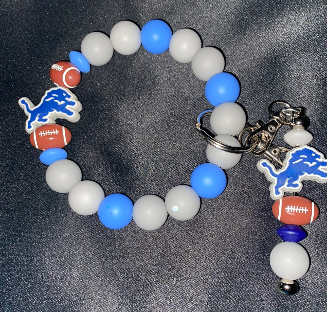 Detroit Football Wristlet Set