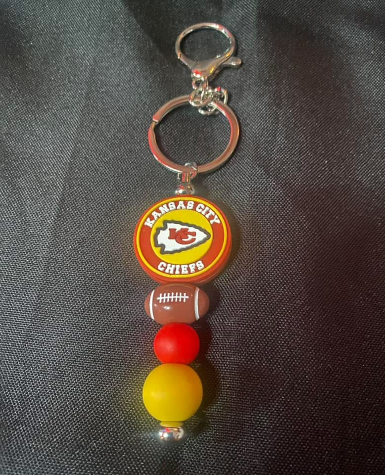 KC Football Keychain