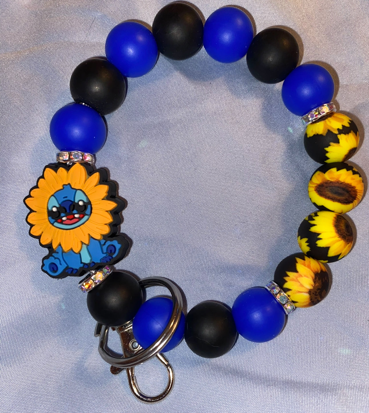 Sunflower Alien Wristlet