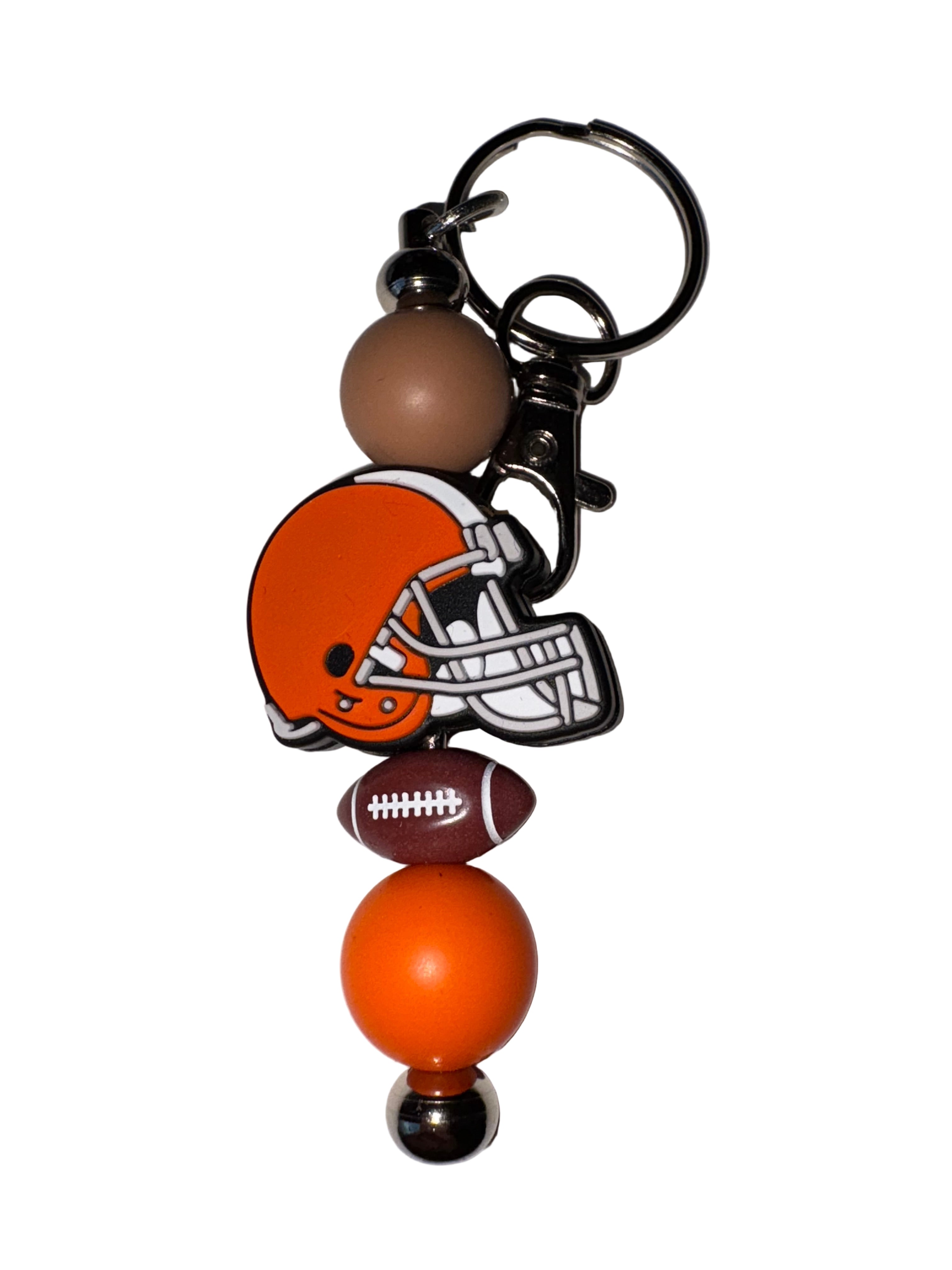 Browns Football Keychain