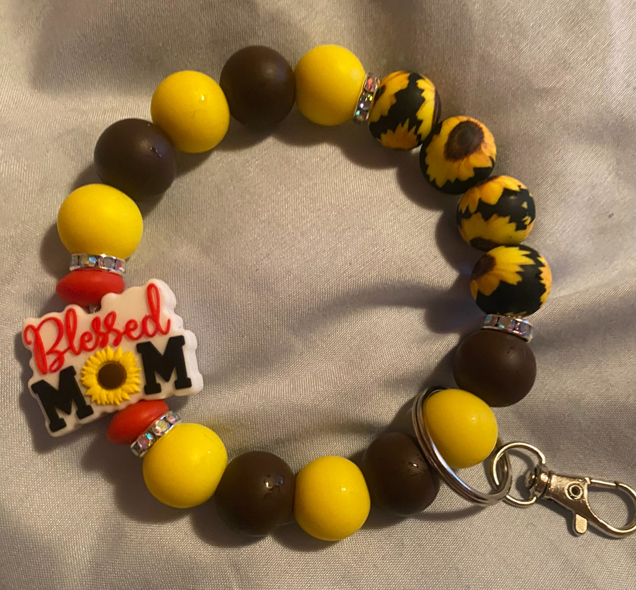 Blessed Mom Wristlet